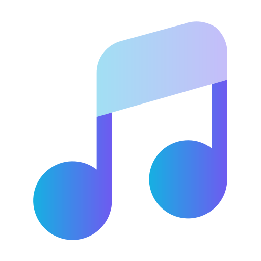 music Gradient icon